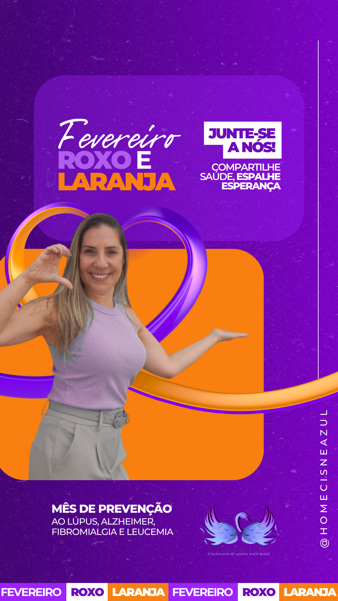 FEVEREIRO ROXO E LARANJA